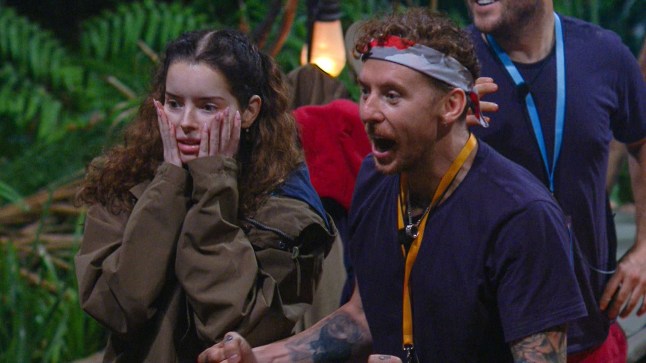 Maura Higgins and Danny Jones on I'm a Celebrity...Get Me Out of Here!