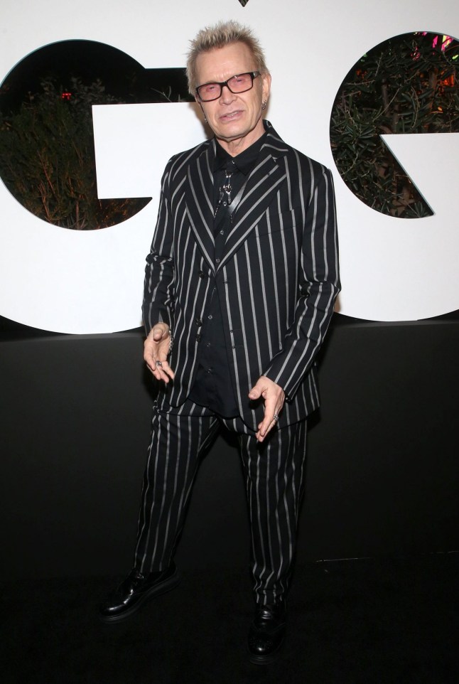 Billy Idol GQ Men of the Year Celebration, Arrivals, The West Hollywood EDITION Hotel, Los Angeles, USA - 05 Dec 2019 Mandatory Credit: Photo by MediaPunch/REX (10493137br)