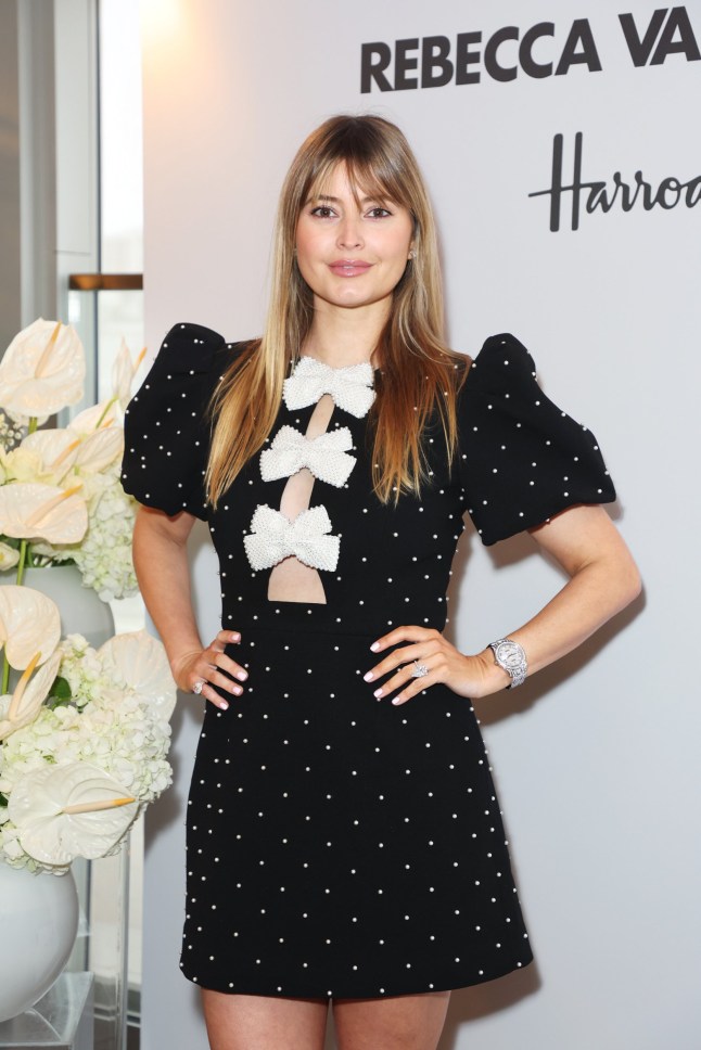 LONDON, ENGLAND - NOVEMBER 14: Holly Candy aka Holly Valance attends a VIP breakfast celebrating the relaunch of Rebecca Vallance at Harrods on November 14, 2023 in London, England. (Photo by Dave Benett/Getty Images for Rebecca Vallance) 13462273