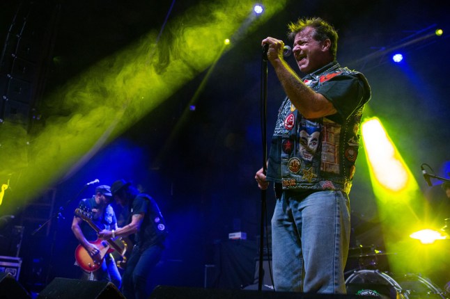 Mandatory Credit: Photo by David Wala/REX/Shutterstock (9959797h) David Roach - Junkyard Junkyard in concert at O2 Academy, Newcastle, UK - 02 Nov 2018