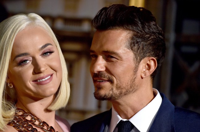 Mandatory Credit: Photo by Hahn Lionel/ABACA/REX/Shutterstock (13089476a) Katy Perry and Orlando Bloom attend the LA Premiere of Amazon's "Carnival Row" at TCL Chinese Theatre on August 21, 2019 in Los Angeles, CA, USA. Katy Perry Gives Birth to First Child With Orlando Bloom, Los Angeles - 27 Aug 2020