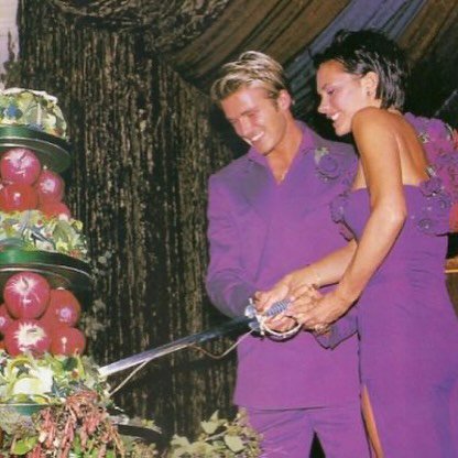 David Beckham davidbeckham 2h 26 years today you said YES to me Happy Anniversary and thank you for giving me our beautiful children and building the life that we have together I love you Lady Beckham