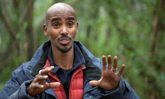Editorial Use Only Mandatory Credit: Photo by ITV/REX/Shutterstock (11086793cn) Castle Coin Challenge, Perfect Match - Sir Mo Farah 'I'm a Celebrity... Get Me Out of Here!' TV Show, Series 20, Show 16, Gwrych Castle, Wales, UK - 30 Nov 2020