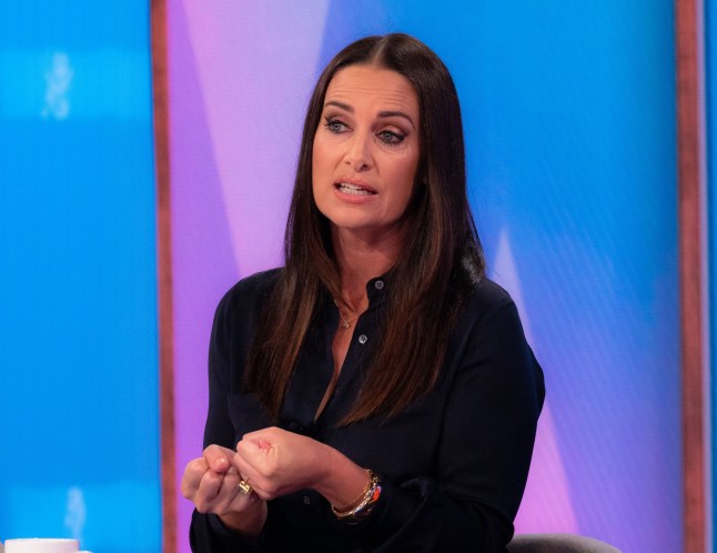 Editorial use only Mandatory Credit: Photo by Ken McKay/ITV/Shutterstock (15500351c) Kirsty Gallacher 'Loose Women' TV show, London, UK - 23 Sep 2025