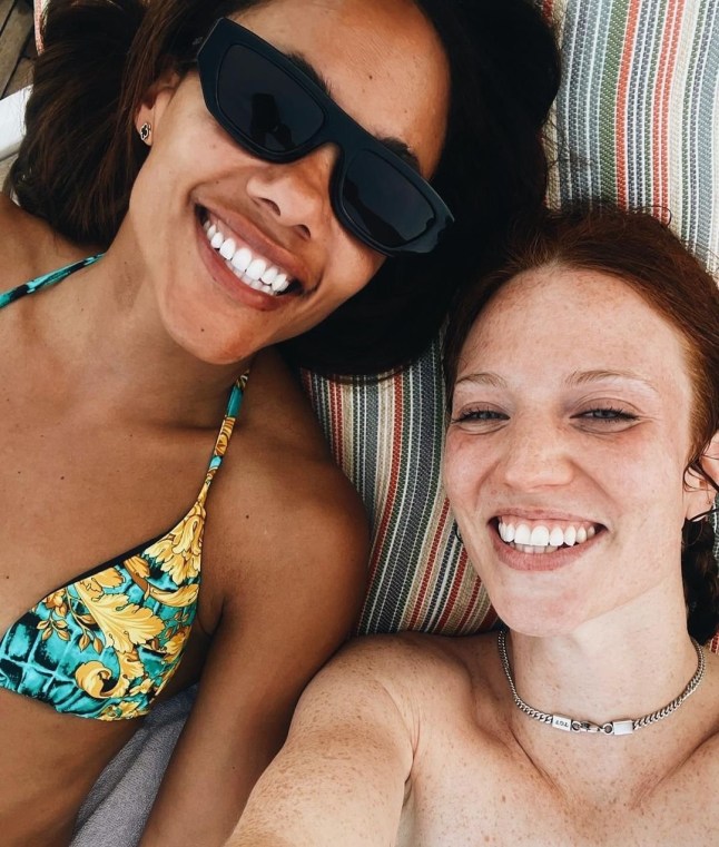 Alex Scott and Jess Glynne - INSTAGRAM