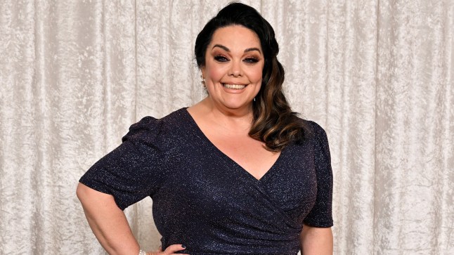 LONDON, ENGLAND - MAY 31: Lisa Riley attends the British Soap awards at Hackney Town Hall on May 31, 2025 in London, England. (Photo by Jeff Spicer/Getty Images)