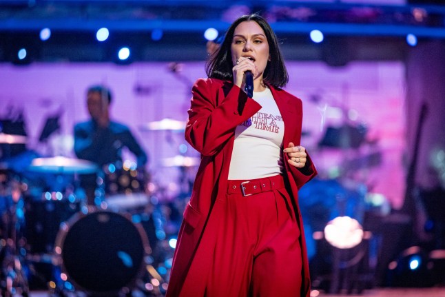 For use in UK, Ireland or Benelux countries only Undated BBC handout photo of singer Jessie J during the Strictly Come Dancing 2025 launch show. Issue date: Saturday September 20, 2025. PA Photo. Photo credit should read: Guy Levy/PA Wire NOTE TO EDITORS: Not for use more than 21 days after issue. You may use this picture without charge only for the purpose of publicising or reporting on current BBC programming, personnel or other BBC output or activity within 21 days of issue. Any use after that time MUST be cleared through BBC Picture Publicity. Please credit the image to the BBC and any named photographer or independent programme maker, as described in the caption.TX DATE:20-09-2025,TX WEEK:38,EMBARGOED UNTIL:20-09-2025 00:00:00,DESCRIPTION:*NOT FOR PUBLICATION UNTIL 00:01HRS, SATURDAY 20TH SEPTEMBR, 2025*,COPYRIGHT:BBC Public Service,CREDIT LINE:BBC/Guy Levy
