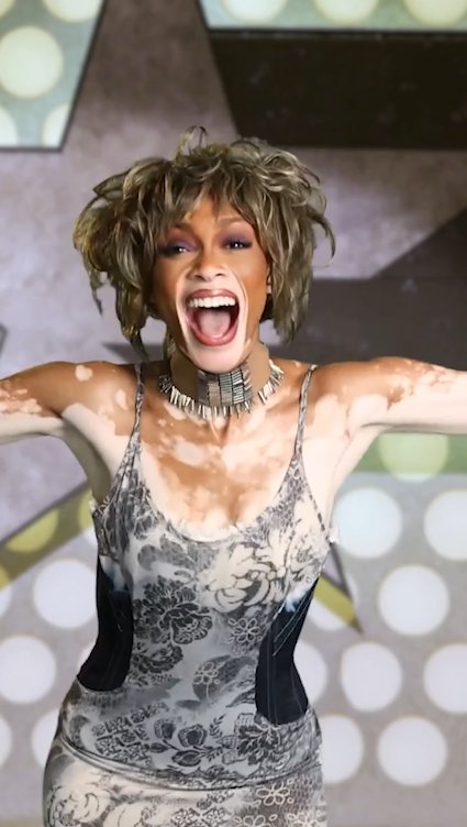 GRAB Music Video-Whitney Houston fans SLAM Winnie Harlow apart for 'turning her pain into a Halloween costume'