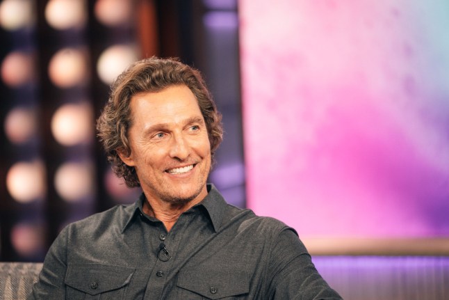 THE KELLY CLARKSON SHOW -- Episode A5008 -- Pictured: Matthew McConaughey -- (Photo by: Weiss Eubanks/NBCUniversal via Getty Images)