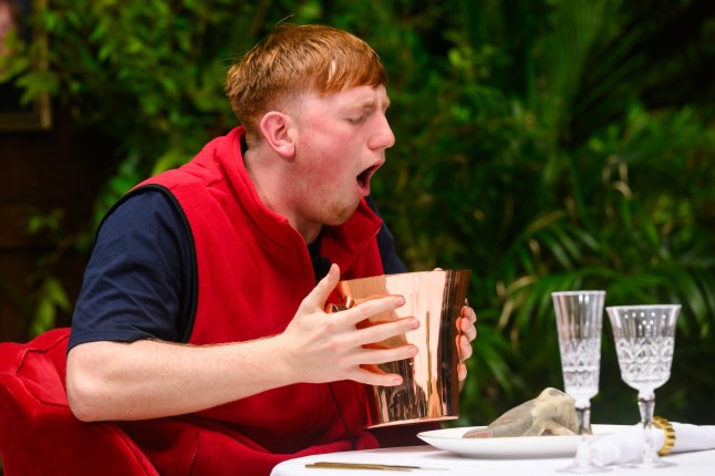 Angry Ginge on I'm A Celebrity