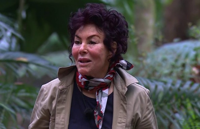 A close up of Ruby Wax