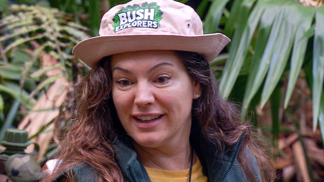 Kelly Brook close up I'm A Celebrity