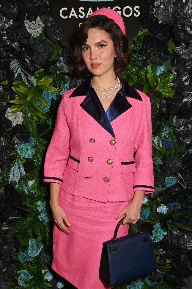 LONDON, ENGLAND - OCTOBER 31: Maya Henry attends the Haunted House of Friends Halloween party presented by Casamigos Tequila at The Twenty Two on October 31, 2023 in London, England. (Photo by Dave Benett/Getty Images for Casamigos Tequila)