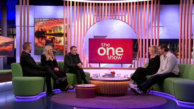 Peter Kay appearing on The One Show 26.11.25 (Picture: BBC)