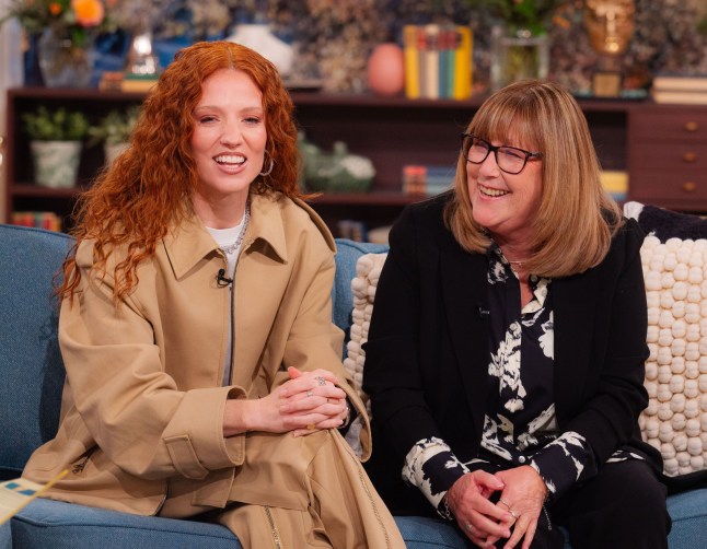 Editorial use only Mandatory Credit: Photo by Ken McKay/ITV/Shutterstock (15964756n) Jess Glynne, Carol McKee 'This Morning' TV show, London, UK - 28 Nov 2025